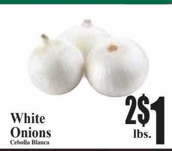 Baja Ranch White onions offer
