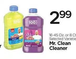 Mr clean cleaner