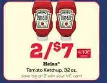 Harris Teeter Heinz tomato ketchup 32 oz offer