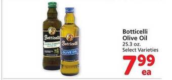 Safeway Botticelli olive oil offer