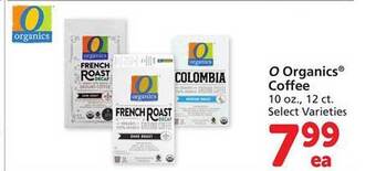 Safeway O organics coffee offer