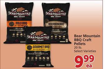 Safeway Bear mountain bbq craft pellets offer