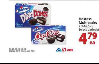 Safeway Hostess multipacks offer