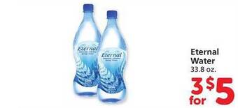 Safeway Eternal water offer