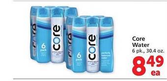 Safeway Core water offer