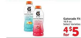 Safeway Gatorade fit offer