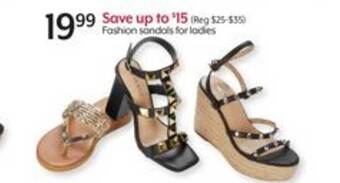 Bealls Fashion sandals for ladies offer