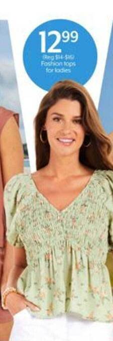 Bealls Fashion tops for ladies offer