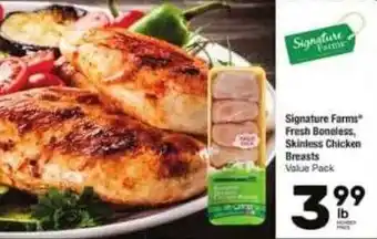 Fresh Boneless, Skinless Chicken Breast