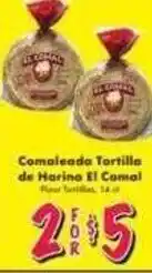 Rio Ranch Market Comaleoda Tortilla de HArino El Camal offer