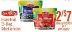 Chief Supermarket Frozen Fruit 12-16 oz. offer