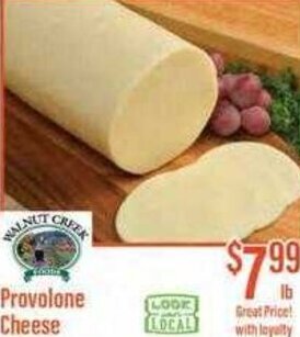 Chief Supermarket Provolone Cheese offer
