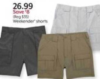 Bealls Weekender shorts offer