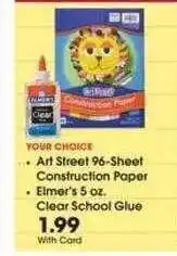 King Soopers Art street 96-sheet, elmer's offer