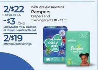 Rite Aid Pampers offer