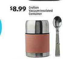 Aldi Crofton vacuum insulated container offer