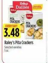Raley's pita crackers