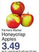 Harris Teeter Farmers market honeycrisp apples offer