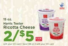 Harris Teeter Harris teeter ricotta cheese offer