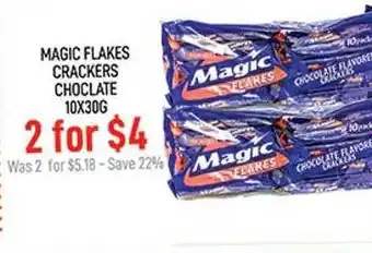 Seafood City Magic flakes crackers choclate offer