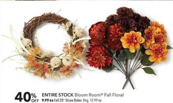 Bloom room fall floral