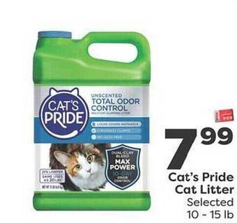 Weis Markets Cat's pride cat litter offer