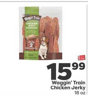 Weis Markets Waggin' train chicken jerky offer