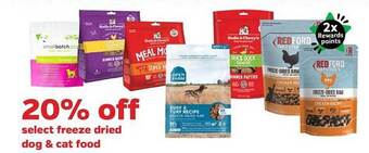 Pet Supplies Plus Freeze dried dog & cat food offer