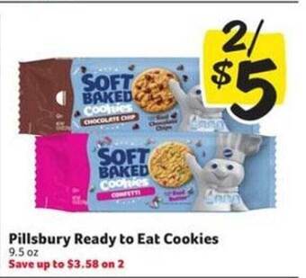 Winn Dixie Pillsbury ready to eat cookies offer