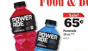Family Dollar Powerade offer