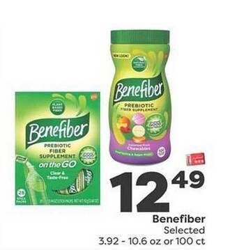 Weis Markets Benefiber offer
