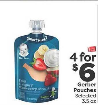 Weis Markets Gerber pouches offer