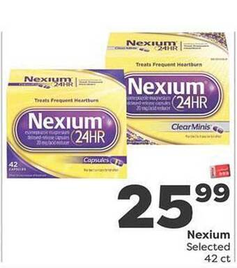 Weis Markets Nexium offer