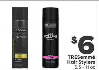 Weis Markets Tresemmé hair stylers offer