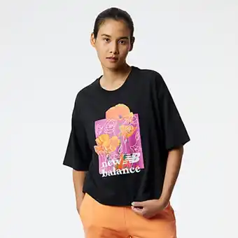 New Balance Nb essentials super bloom tee offer