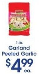 Price Rite Garland Peeled Garlic offer