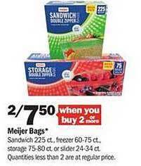 Meijer Meijer bags offer