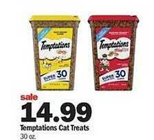 Meijer Temptations cat treats offer