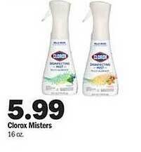 Meijer Clorox misters offer