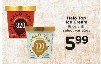 Halo top ice cream