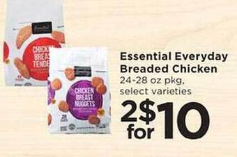 SHOPPERS Essential everyday breaded chicken offer