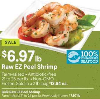 Raley's Raw EZ Peel Shrimp offer