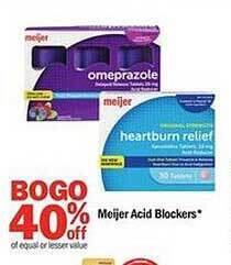 Meijer Meijer acid blockers offer