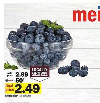 Meijer Blueberries offer