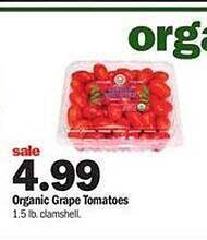 Meijer Organic grape tomatoes offer