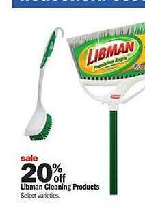 Meijer Libman cleaning products offer