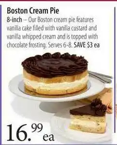 Market of Choice Bostom Cream Pie offer