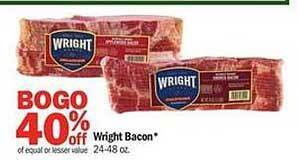 Meijer Wright bacon offer