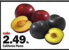 Meijer California plums offer