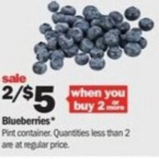 Meijer Blueberries offer